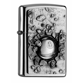 Zippo Lighter Zippo Eight Ball Emblem