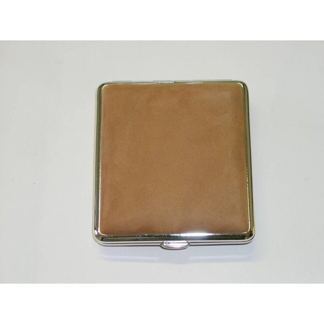 Cigarette Case Leather Brown