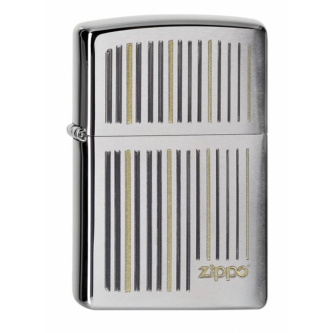 Lighter Zippo Logo and Lines