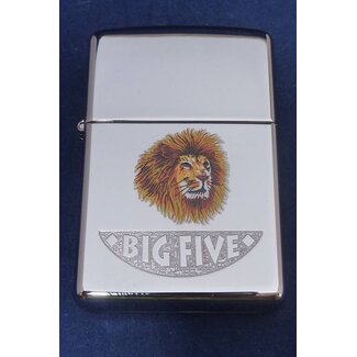 Zippo Aansteker Zippo Big Five Lion