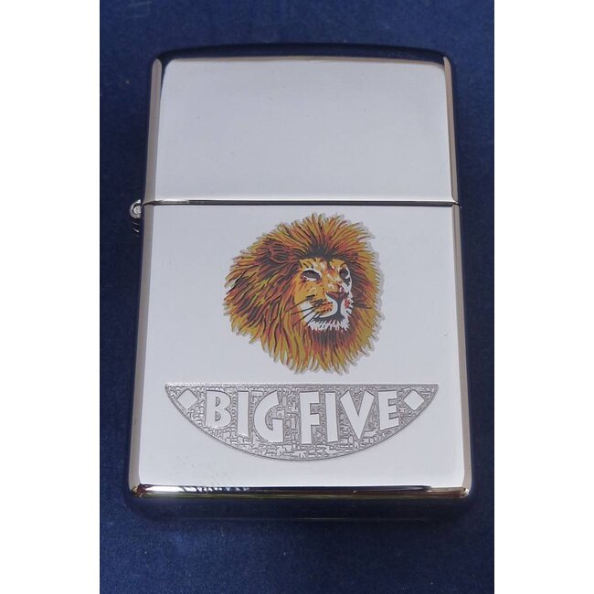 Zippo Lighter Zippo Big Five Lion