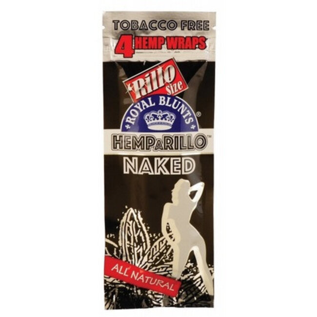 Display Hemparillo  Royal Blunts Hemp Wraps Naked