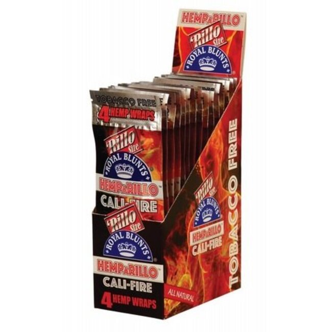 Display Hemparillo Hemp Wraps Cali-Fire