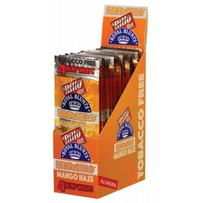 Display Hemparillo Hemp Wraps Mango Haze