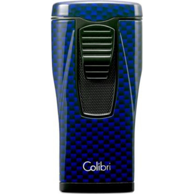 Lighter Colibri Monaco II Carbon Design Blue