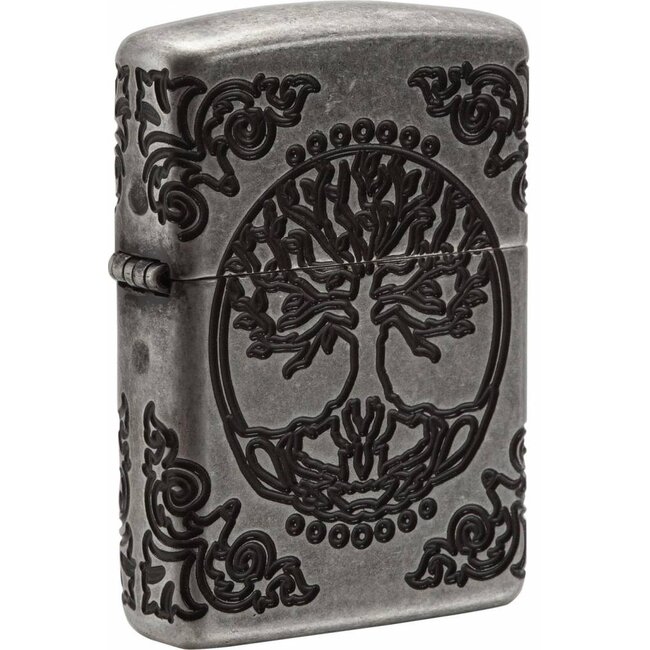 Lighter Zippo Armor Case Tree of Life