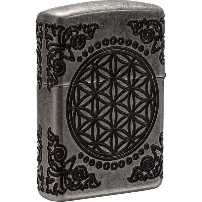 Lighter Zippo Armor Case Tree of Life