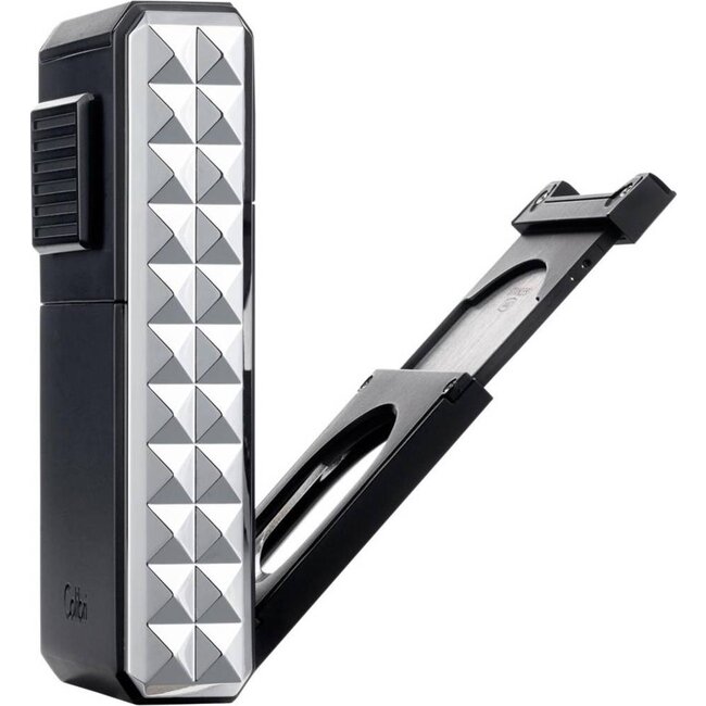 Lighter Colibri Quasar Astoria Black Chrome