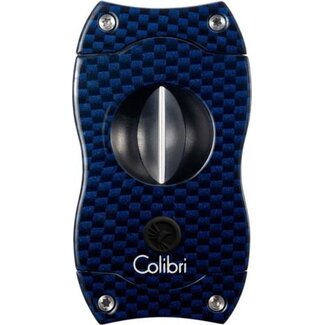 Colibri Cigar Cutter Colibri V-Cut Blue Carbon