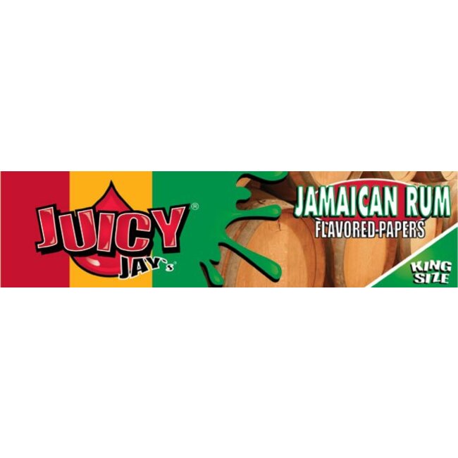 Juicy Jay's Juicy Jay's Jamaican Rum Kingsize Slim Vloei