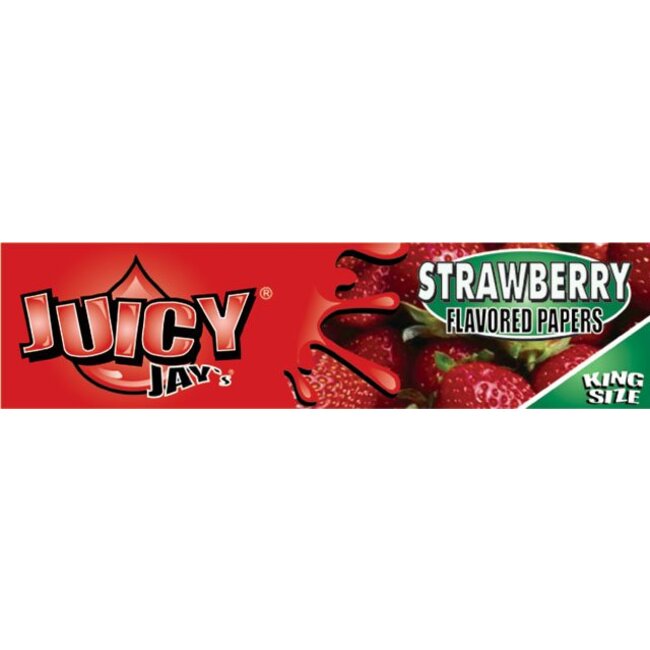 Juicy Jay's Juicy Jay's Strawberry Kingsize Slim Rolling Paper