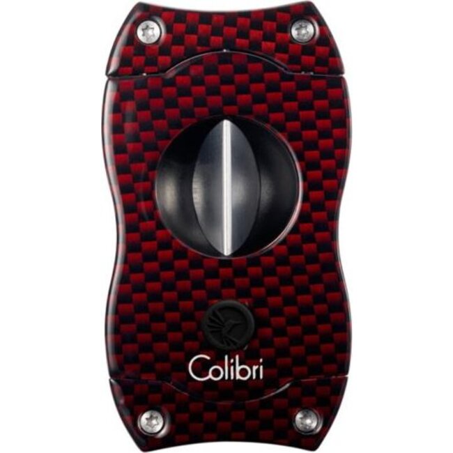 Colibri Cigar Cutter Colibri V-Cut Red Carbon