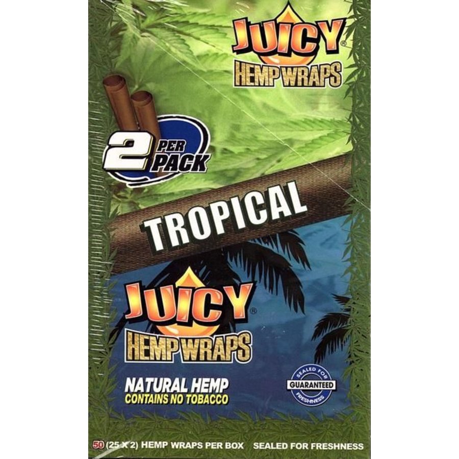 Display Juicy Jays Hemp Wraps Tropical