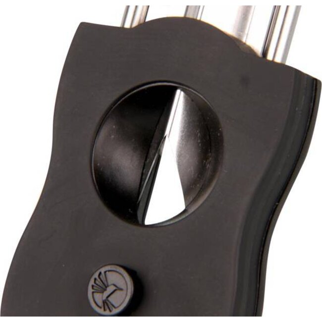 Cigar Cutter Colibri V-Cut Silver Carbon