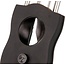 Cigar Cutter Colibri V-Cut Silver Carbon