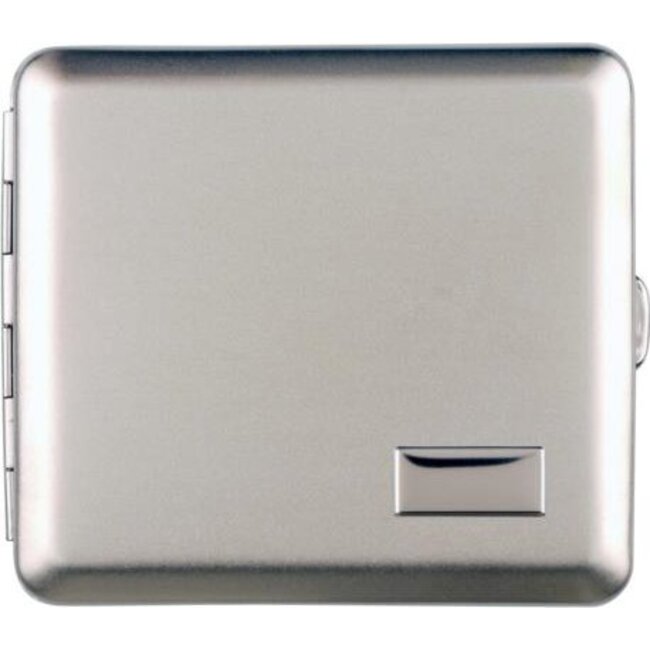 Cigarette Case Satin Chrome
