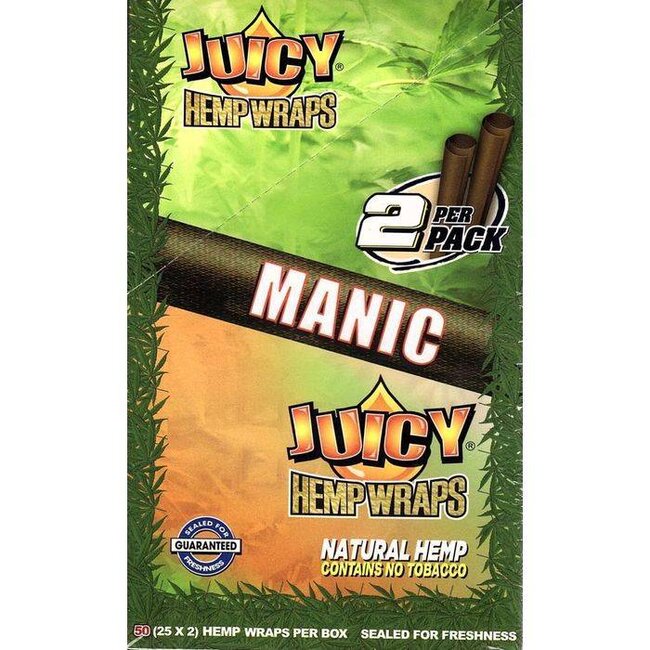 Display Juicy Jays Hemp Wraps Manic