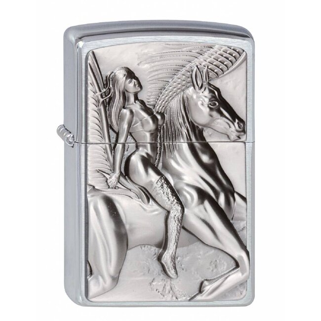 Aansteker Zippo Pegasus Amazone Emblem