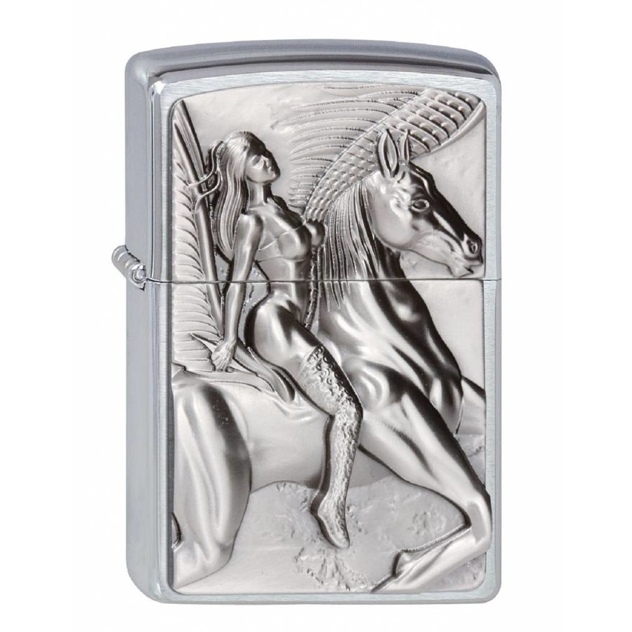 Lighter Zippo Pegasus Amazone Emblem