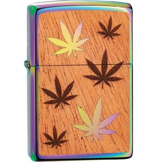 Zippo Aansteker Zippo Cannabis Woodchuck Emblem
