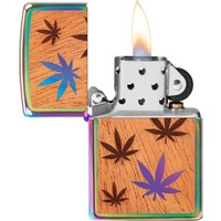 Aansteker Zippo Cannabis Woodchuck Emblem