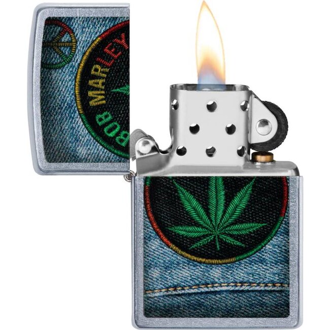 Lighter Zippo Bob Marley Jeans
