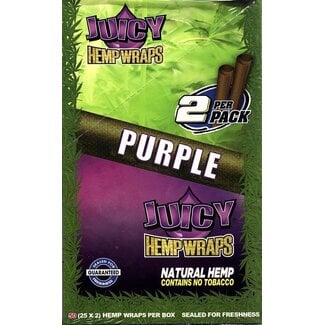 Juicy Jay's Display Juicy Jays Hemp Wraps Purple