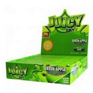 Juicy Jay's Juicy Jay's Green Apple Kingsize Slim Rolling Paper Box