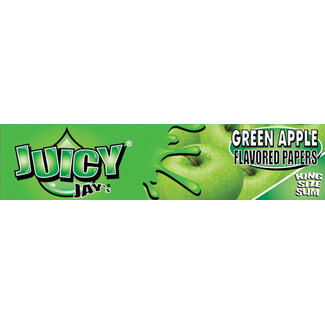 Juicy Jay's Juicy Jay's Green Apple Kingsize Slim Rolling Paper