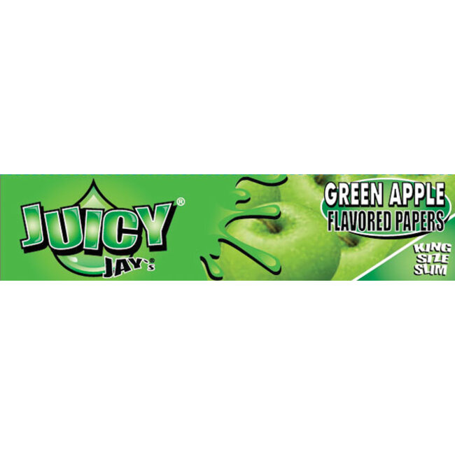 Juicy Jay's Juicy Jay's Green Apple Kingsize Slim Vloei