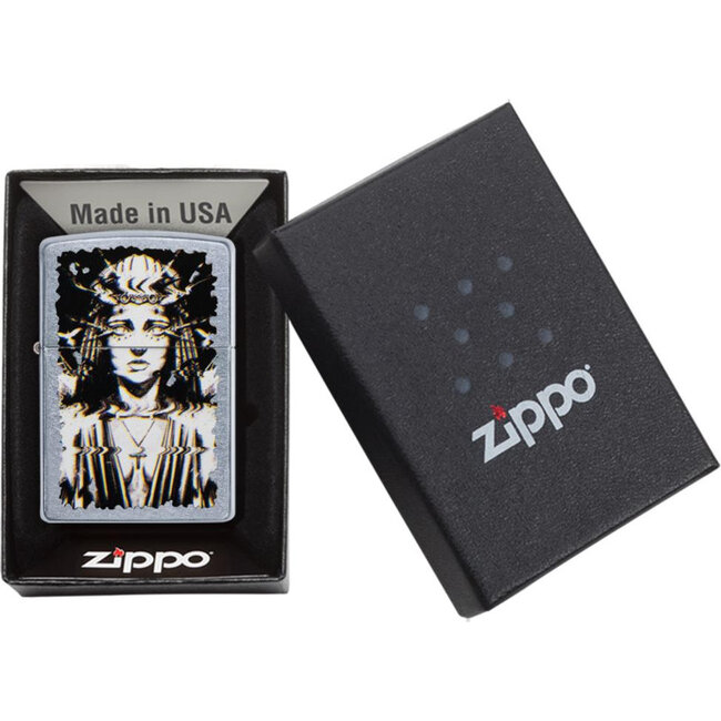 Lighter Zippo Ghost Woman Design