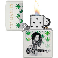 Lighter Zippo Bob Marley Multi Leaves