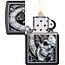Lighter Zippo Skull Clock