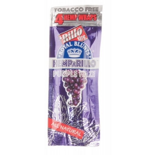 Display Hemparillo Hemp Wraps Purple Haze