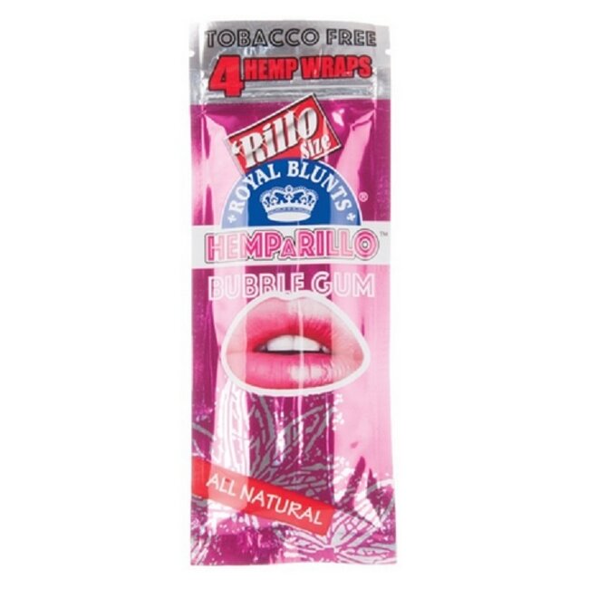 Display Hemparillo Hemp Wraps Bubblegum