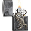 Lighter Zippo Golden Crocodile Emblem