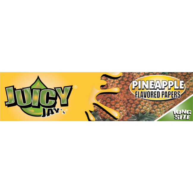 Juicy Jay's Juicy Jay's Pineapple Kingsize Slim Rolling Paper