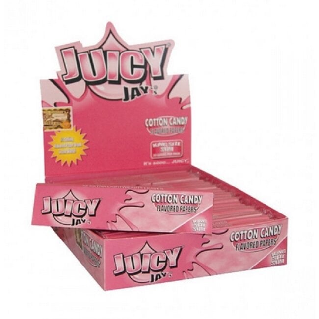 Juicy Jay's Juicy Jay's Cotton Candy Kingsize Slim Vloei Box