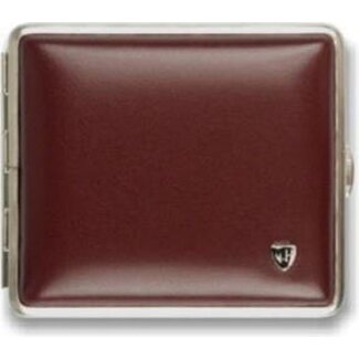 vom Hofe Cigarette Case Soft Leather Red