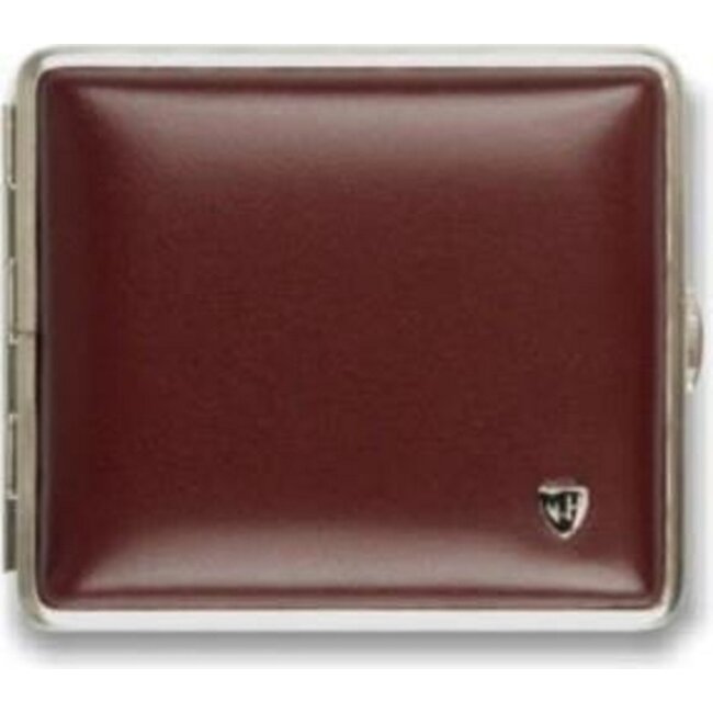 Cigarette Case Soft Leather Red