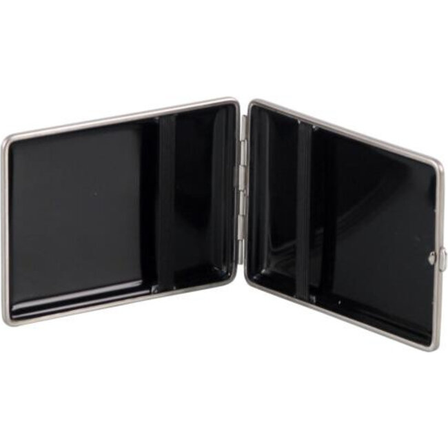 Cigarette Case Leather Carbon-Look