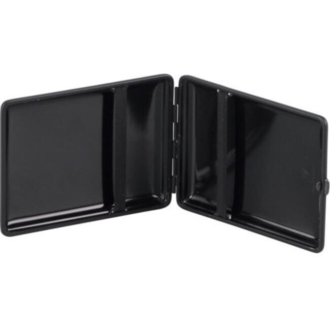 Cigarette Case Leather Carbon-Look