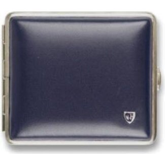 vom Hofe Cigarette Case Soft Leather Blue