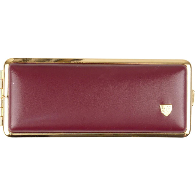 Cigarette Case Leather Bordeaux (8)