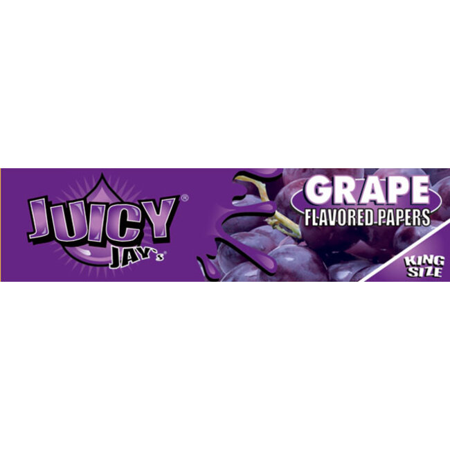 Juicy Jay's Juicy Jay's Grape Kingsize Slim Vloei