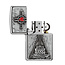 Lighter Zippo Peak Cross Emblem