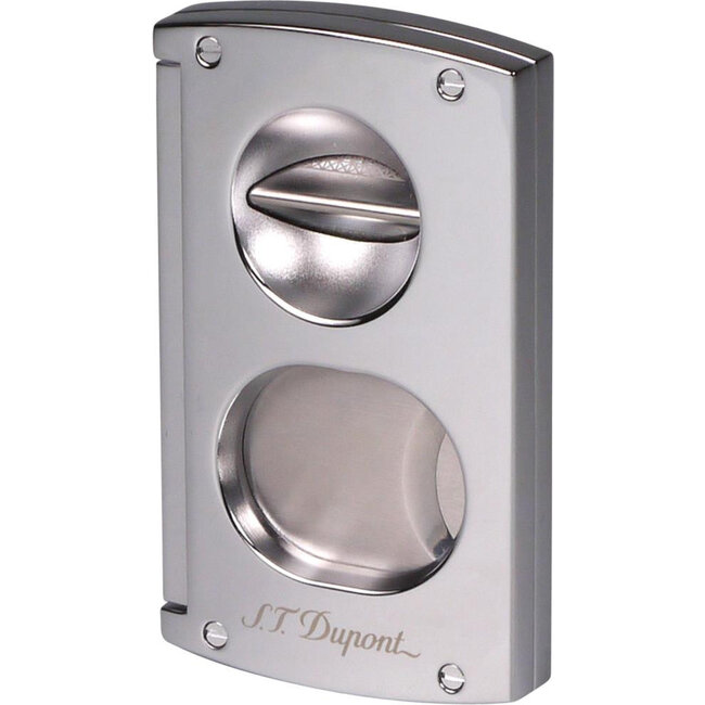 Cigar Cutter Dupont Chrome 003418 double blades & v-cut