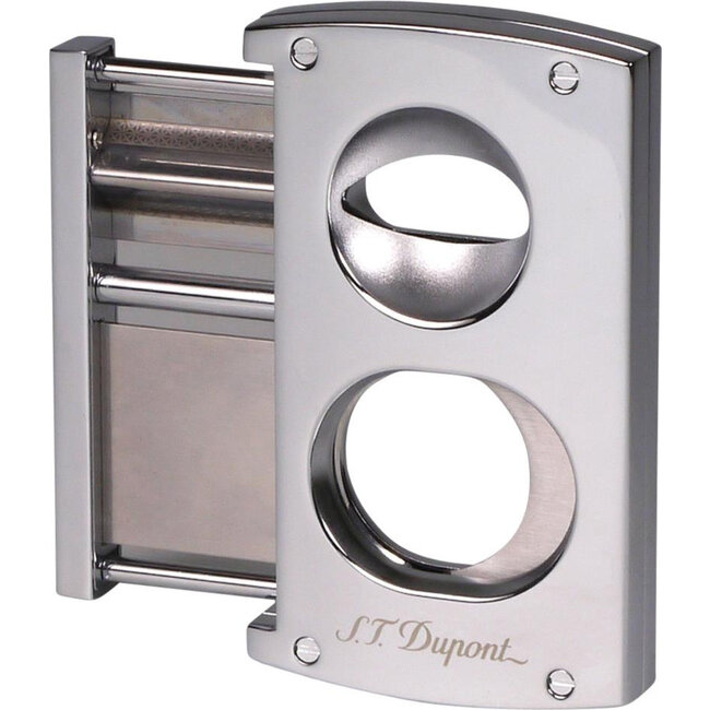 Cigar Cutter Dupont Chrome 003418 double blades & v-cut