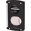 Cigar Cutter Dupont Black 003419 double blades & v-cut