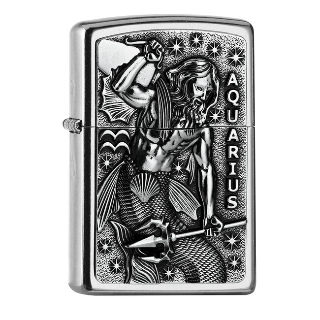 Lighter Zippo Aquarius